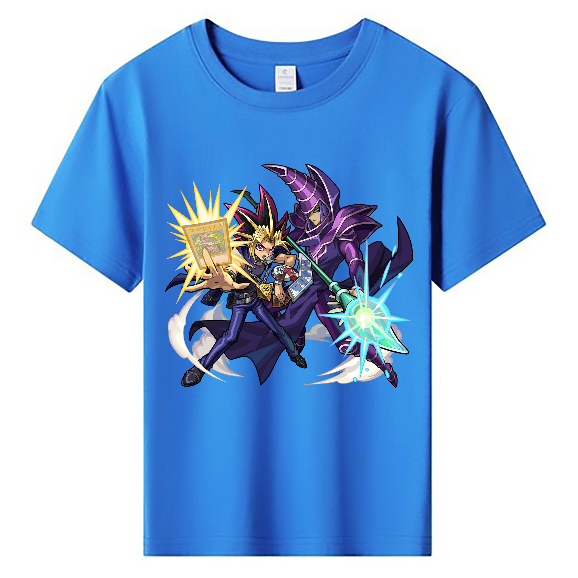 （画像用） 遊☆戯☆王 Yu-Gi-Oh! 綿100％キッズTシャツ（フロントプリント）